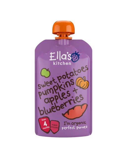 Imagem 0 de Smoothie Puré de Batata Doce, Abóbora, Maçã e Mirtilo - 120 g