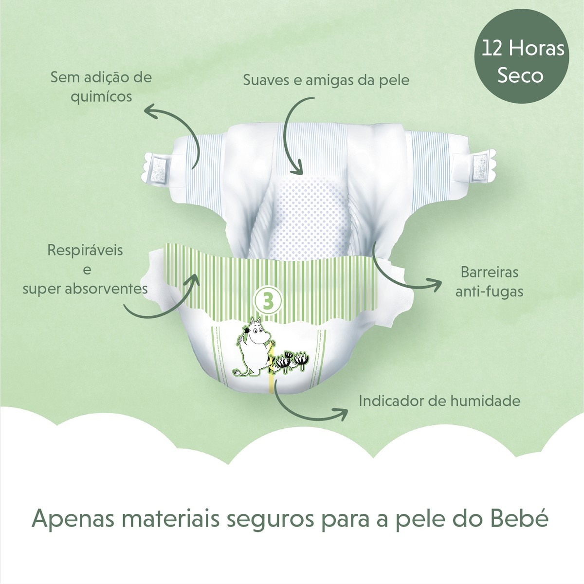 Fralda T.3 5-8 Kg - 50 un 2