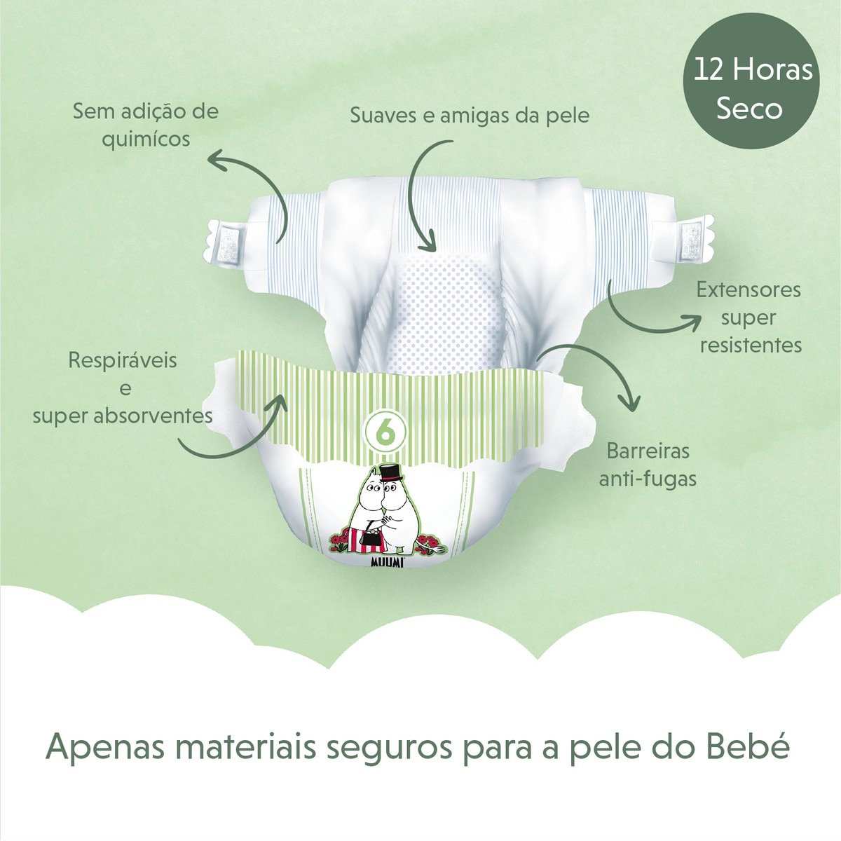 Fralda T.6 12-24 Kg - 54 un 2