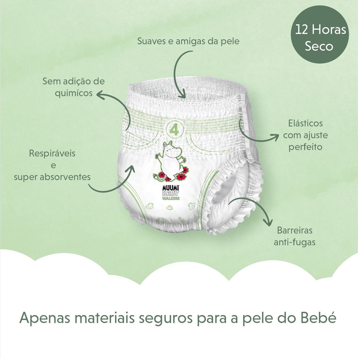 Fralda Cueca T.4  7-11 Kg - 40 un 2