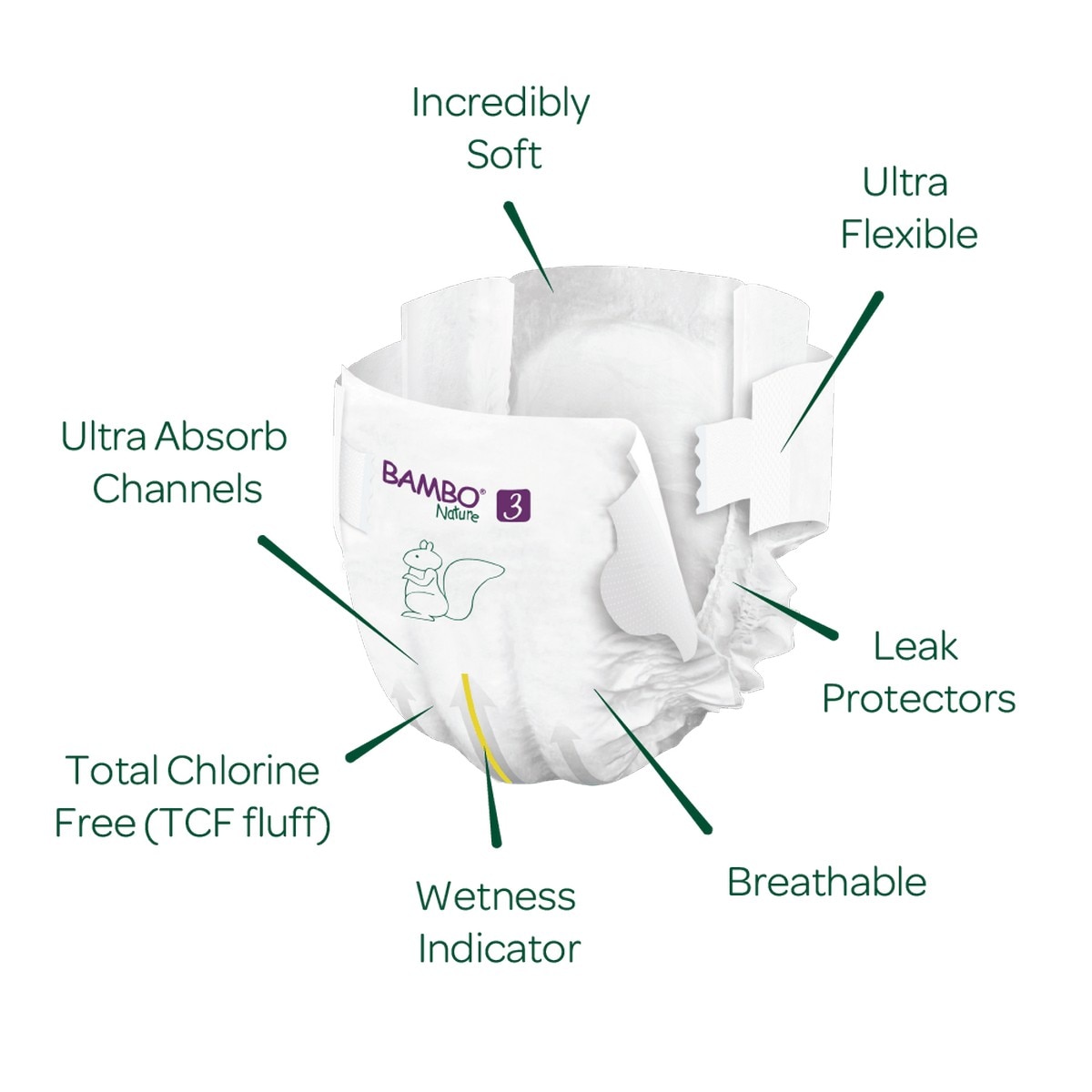 Fraldas TAM 3 (4-8 kg) - 52 un 4