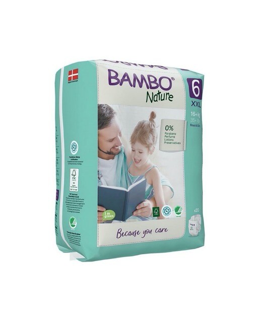 Imagem 0 de Fraldas Tam 6 XXL 16+ kg - 20 un.
