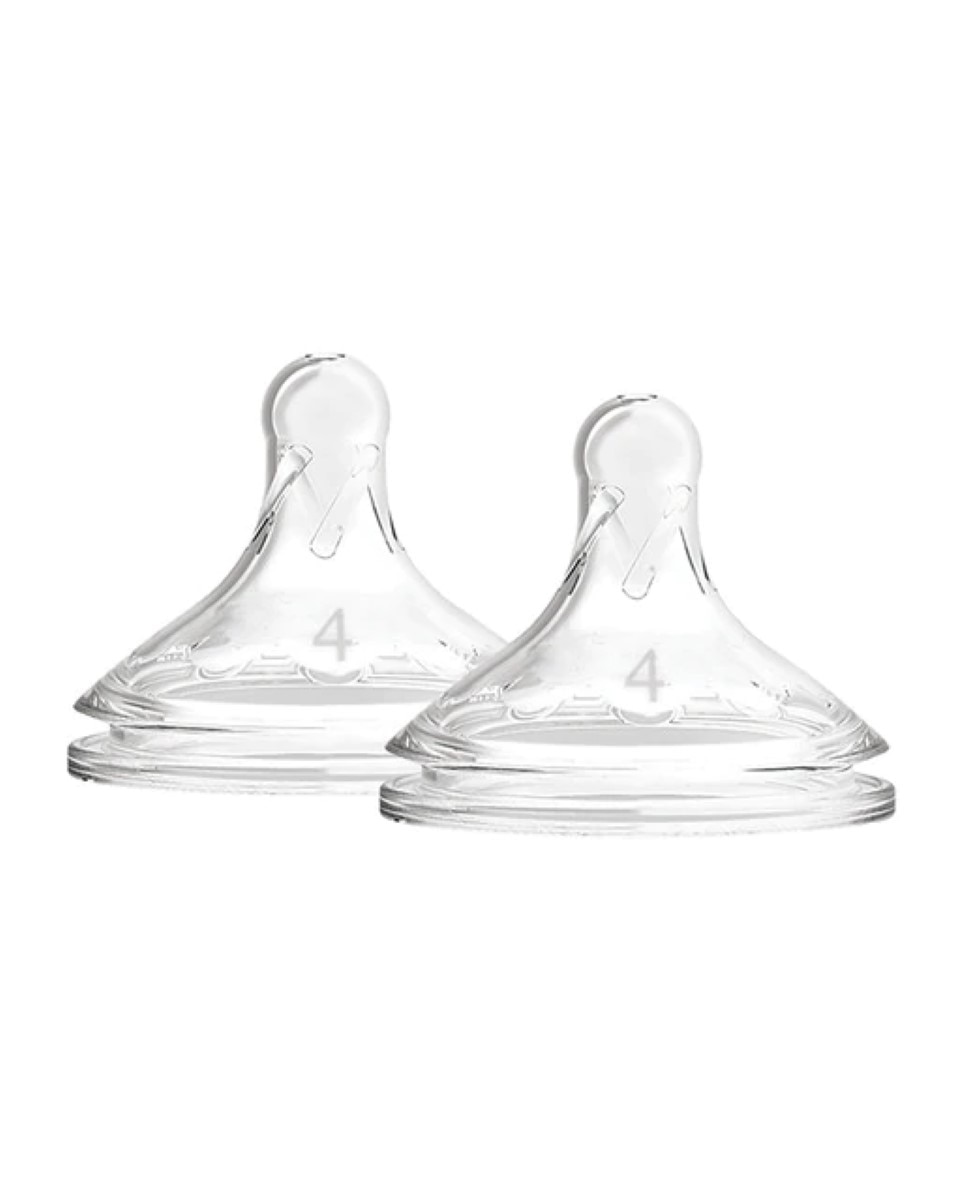 Tetina de Silicone Nível 4 (9 m+) - 2 un. 1