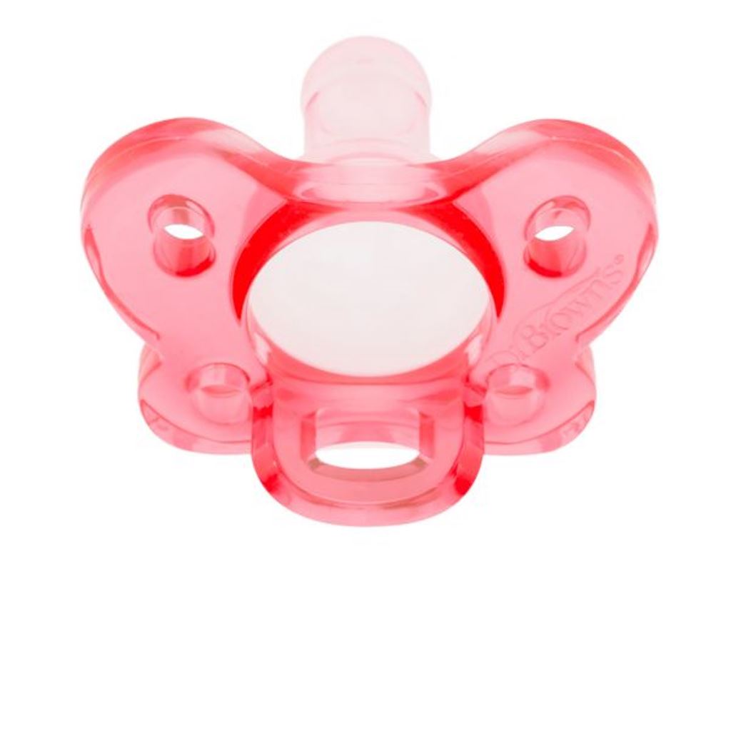 Imagem 0 de Chupeta Silicone Rosa 0-6M - 1 un.