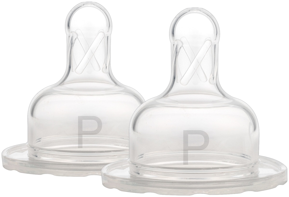 Tetina Silicone Larga para Prematuros 0M+ 2un Dr Brown's 2