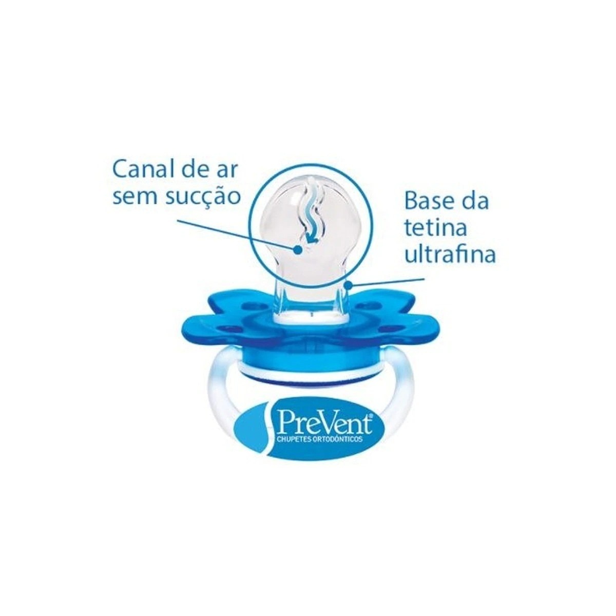 Chupeta Prevent Silicone Animais 6-18M - 2 un 3