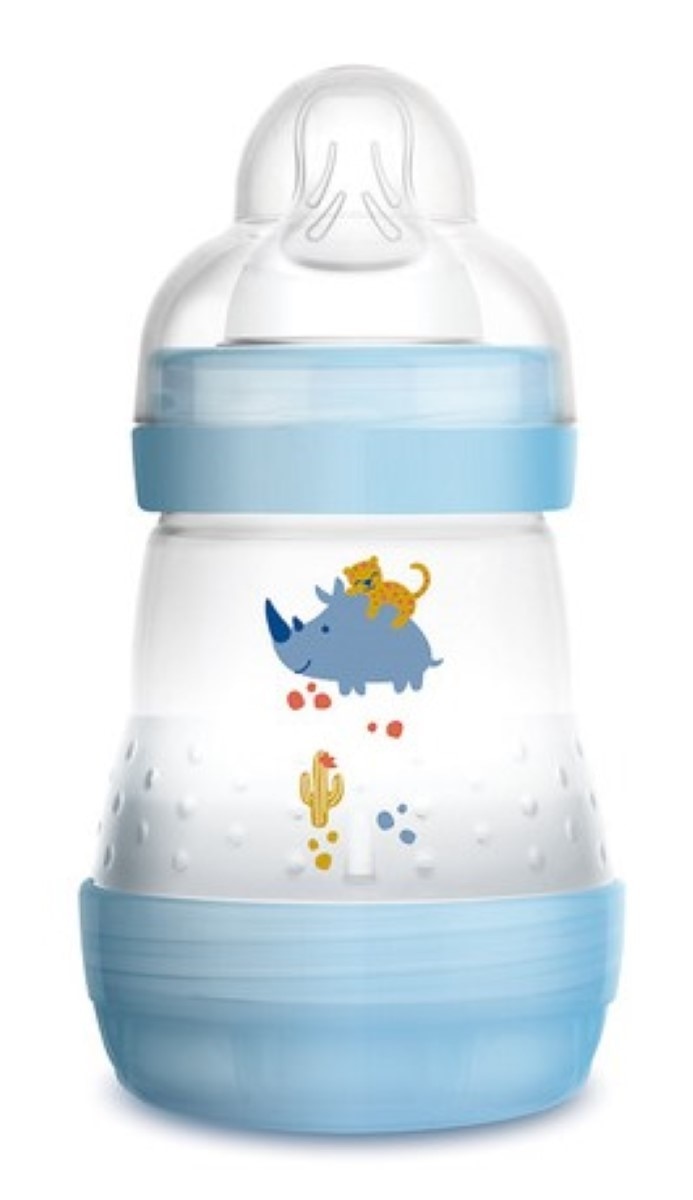 Biberão Anti-cólica 160 ml +0 Meses Azul Mam 1