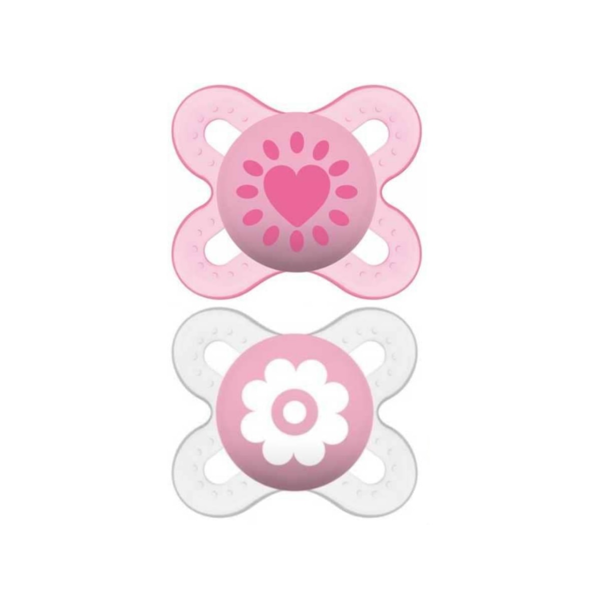 Chupeta Start Silicone +0M Rosa Mam 1