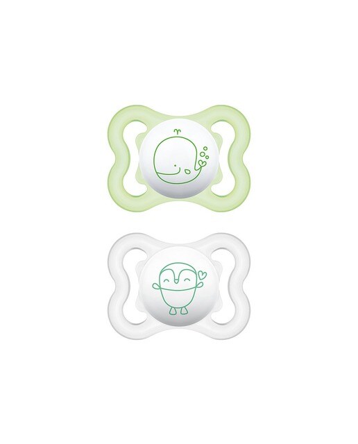 Chupeta Air Silicone 0+ Neutro 2Un Mam 1