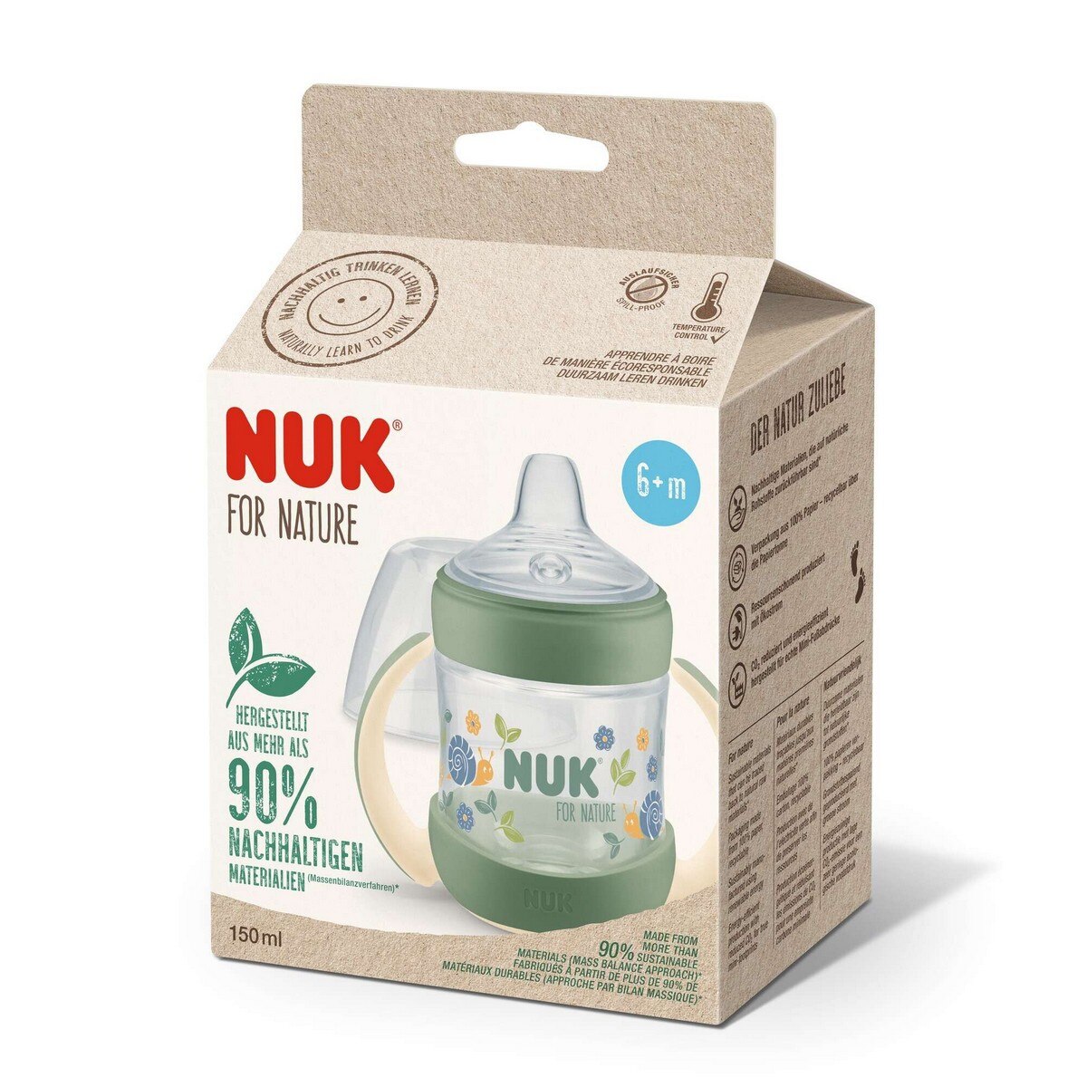 Copo de Aprendizagem For Nature 6m+ - 150 ml Verde-2