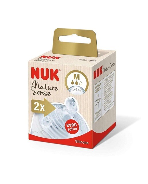 Imagem 0 de Tetina NUK Nature Sense Tam M - 2 uds.
