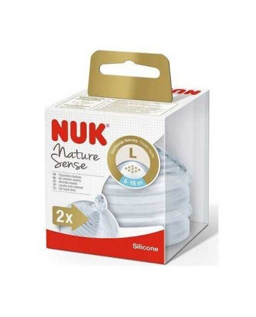 Tetina NUK Nature Sense Tam L - 2 uds. 1