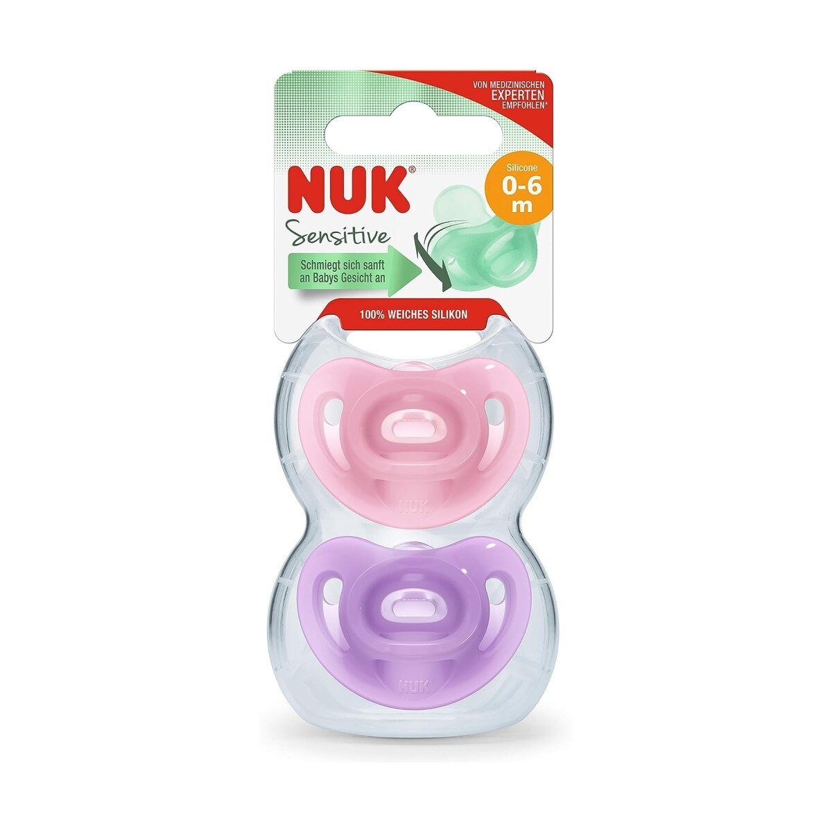 Chupeta Sensitive Silicone 0-6 Meses - 2 uds. 2