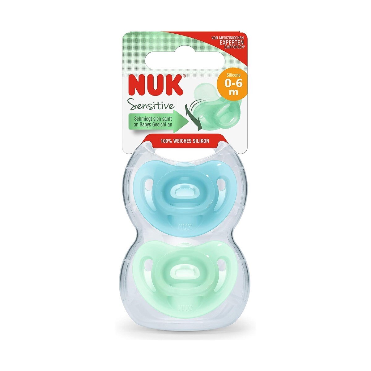 Chupeta Sensitive Silicone 0-6 Meses - 2 uds. 4