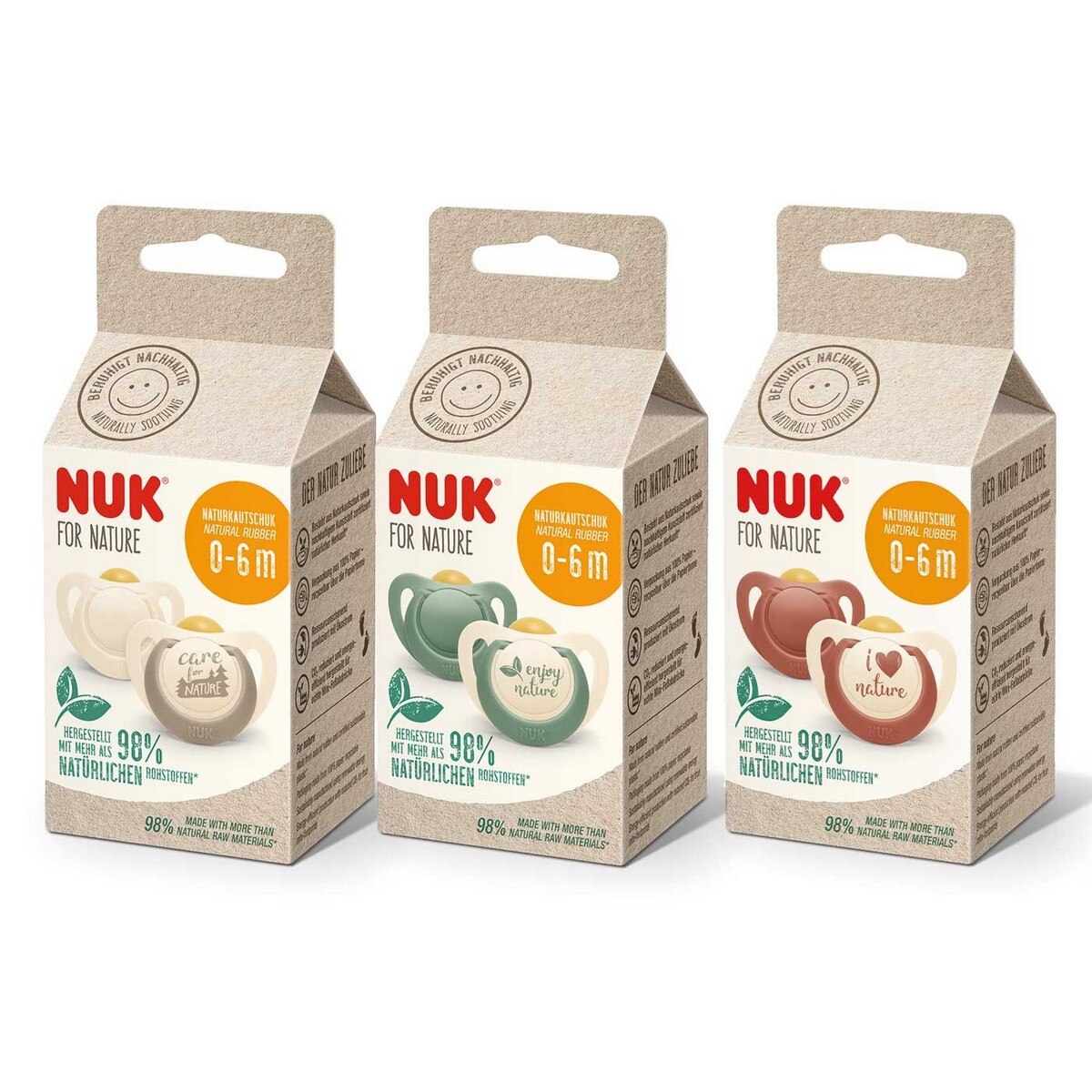Chupeta For Nature Látex 0-6 Meses - 2 ud. 2