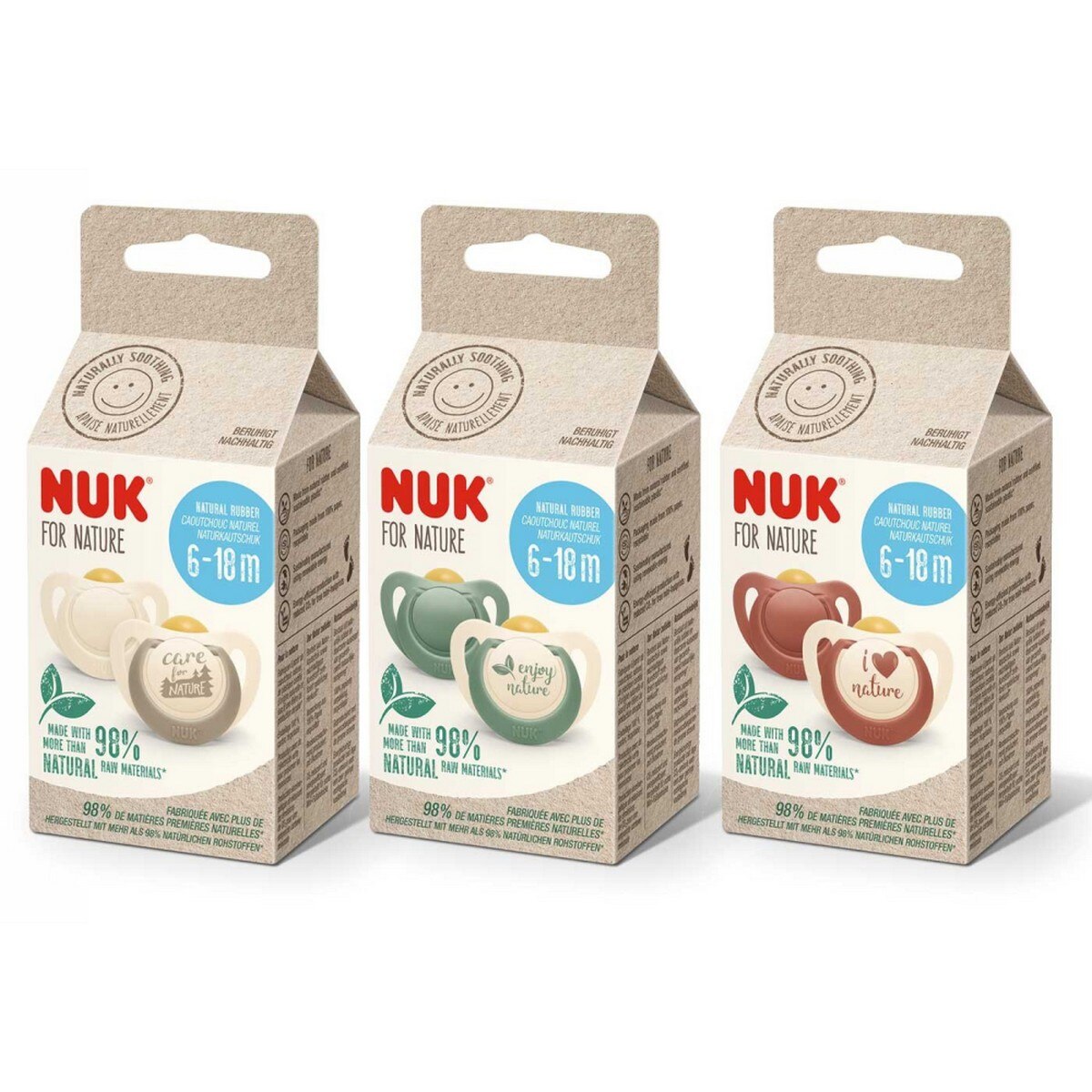 Chupeta For Nature Látex 6-18 Meses - 2 ud 2