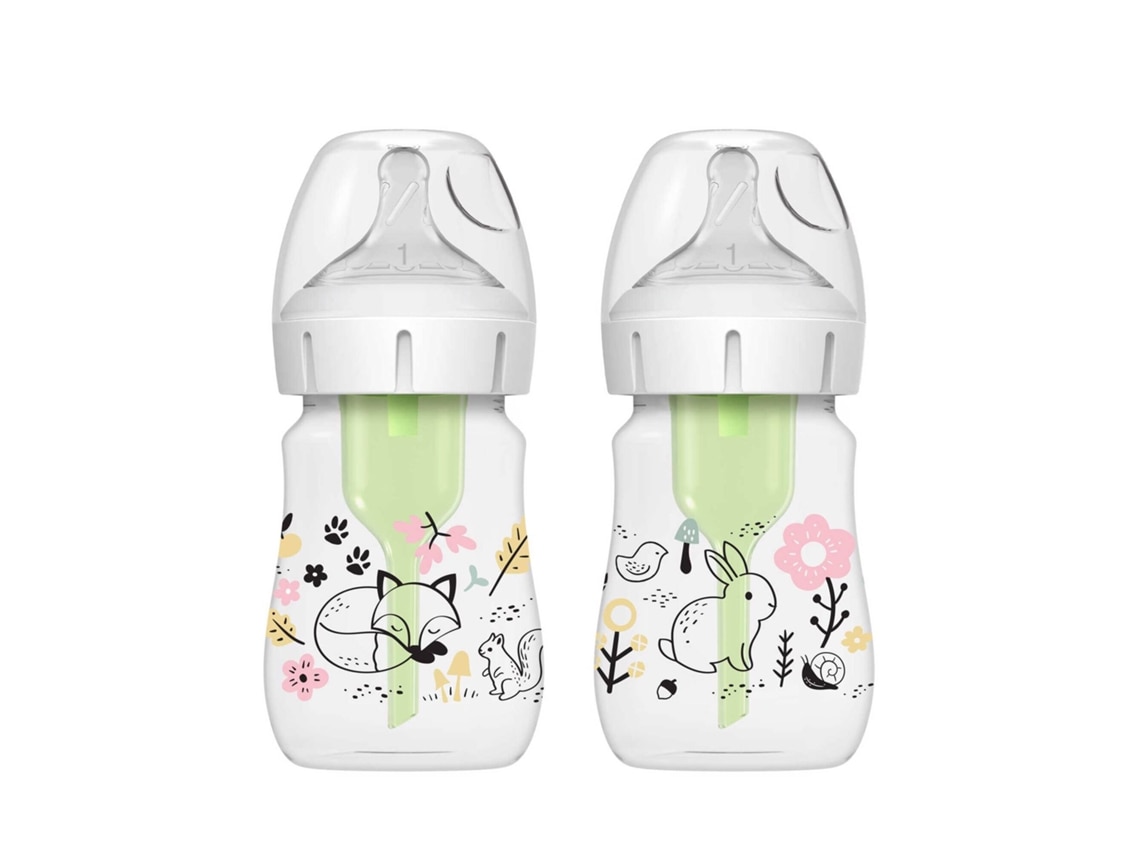 Imagem 0 de Biberão Options+ Boca Larga Bosque - 150 ml