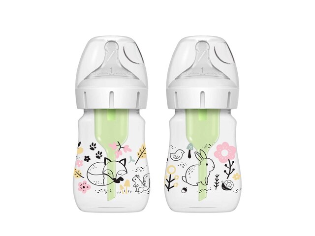 Imagem 0 de Biberão Options+ Boca Larga Bosque - 150 ml