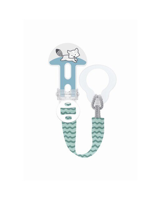 Corrente de Chupeta Clip it & Cover Azul Mam 1