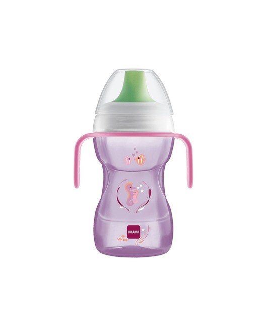 Copo Fun To Drink (Bocal Rigido)+8M Rosa - 270 ml 1