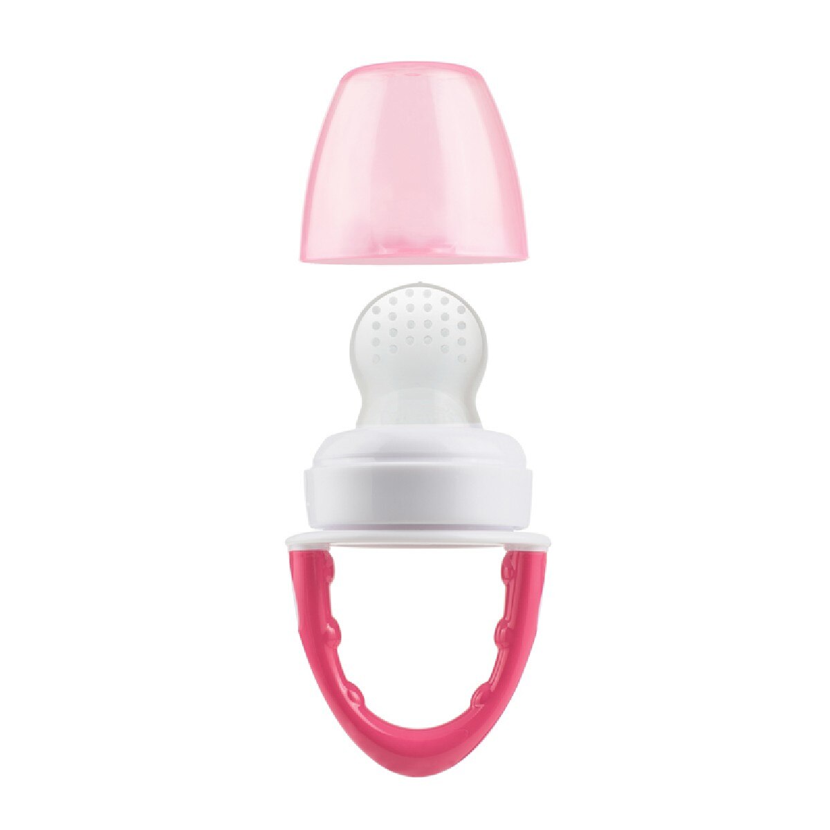 Imagem 0 de Alimentador Anti-Asfixia Silicone +4M - Rosa