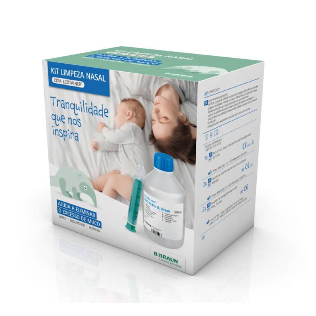 Imagem 0 de Kit de Limpeza Nasal com Ecotainer