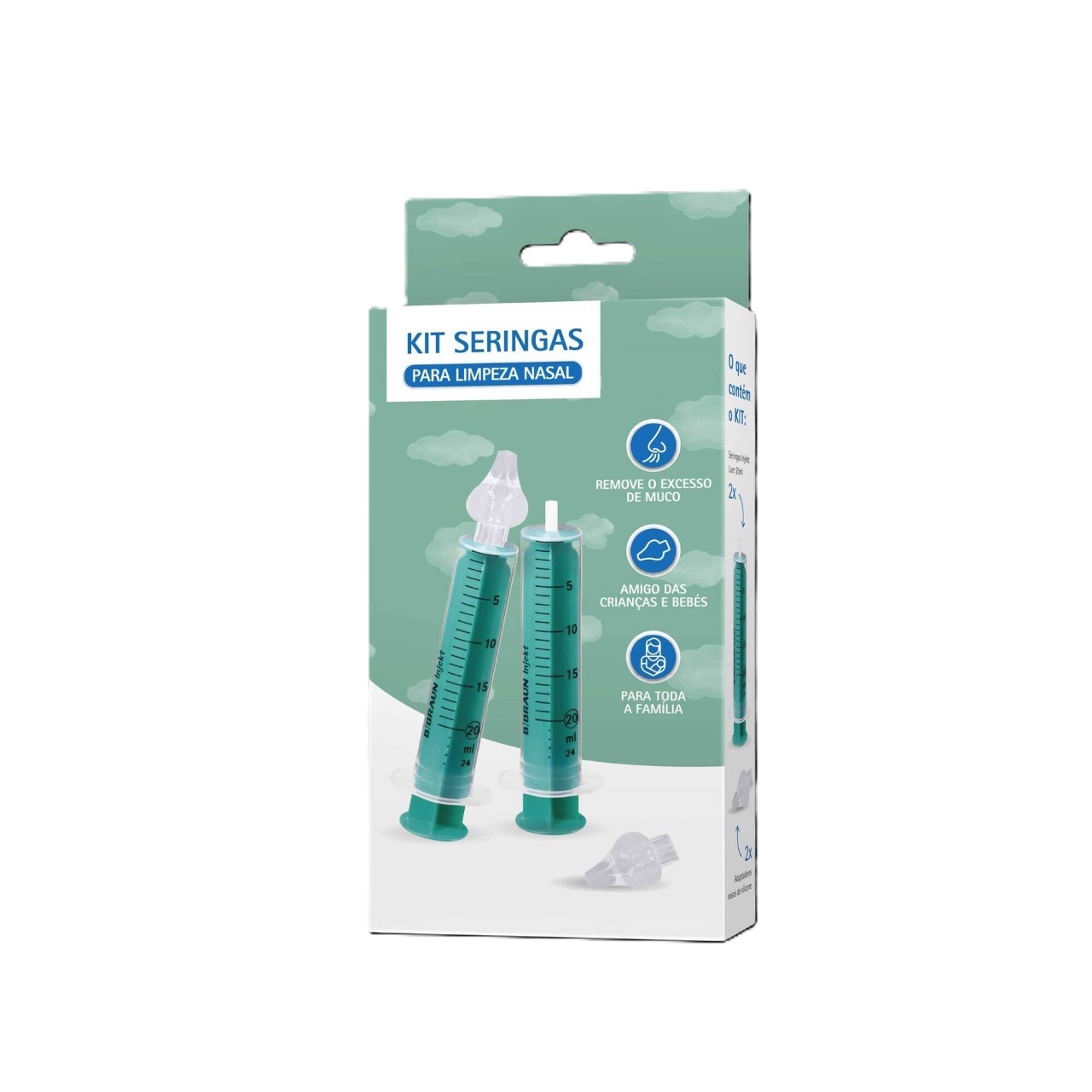 Imagem 0 de Kit Seringas Limpeza Nasal