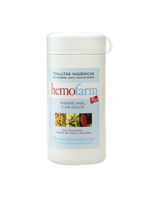 Imagem 0 de Toalhitas Hemofarm Plus - 60 Un.