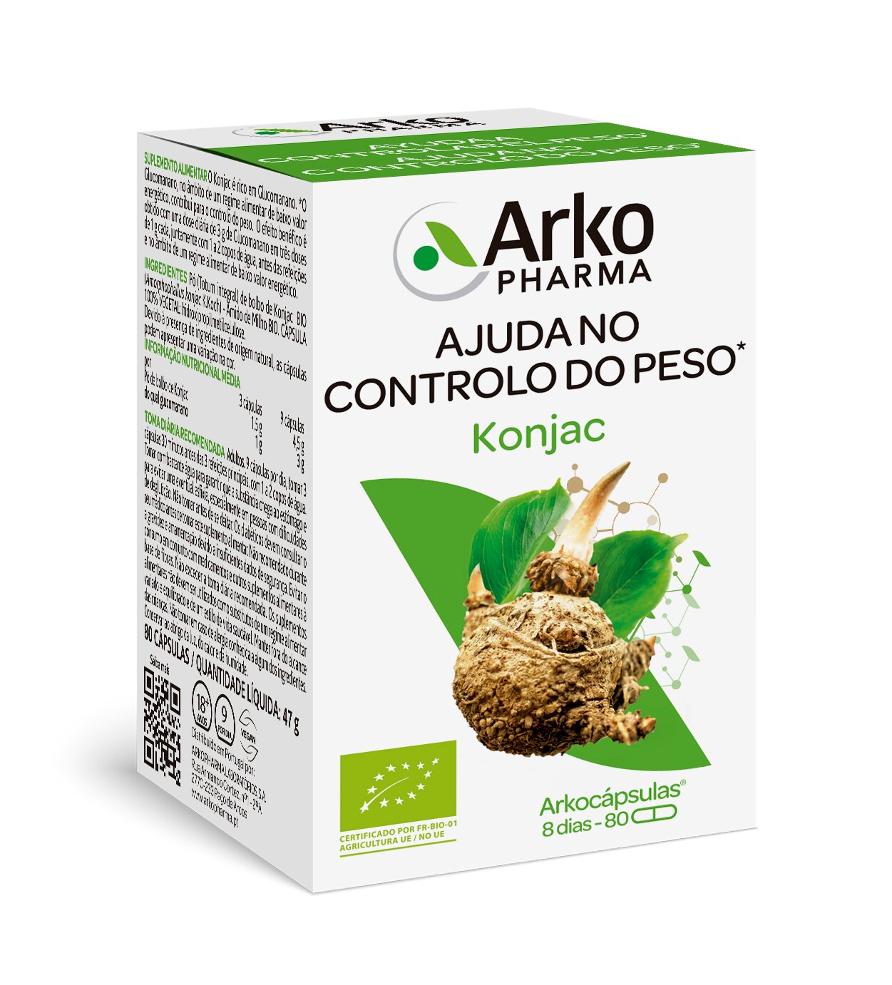 Imagem 0 de Cápsulas dietéticas Glucomanano