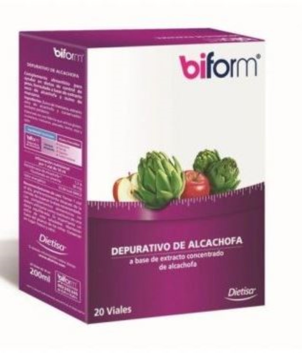 Suplemento Alimentar Depurativo de Alcachofra - 20 ampolas 1