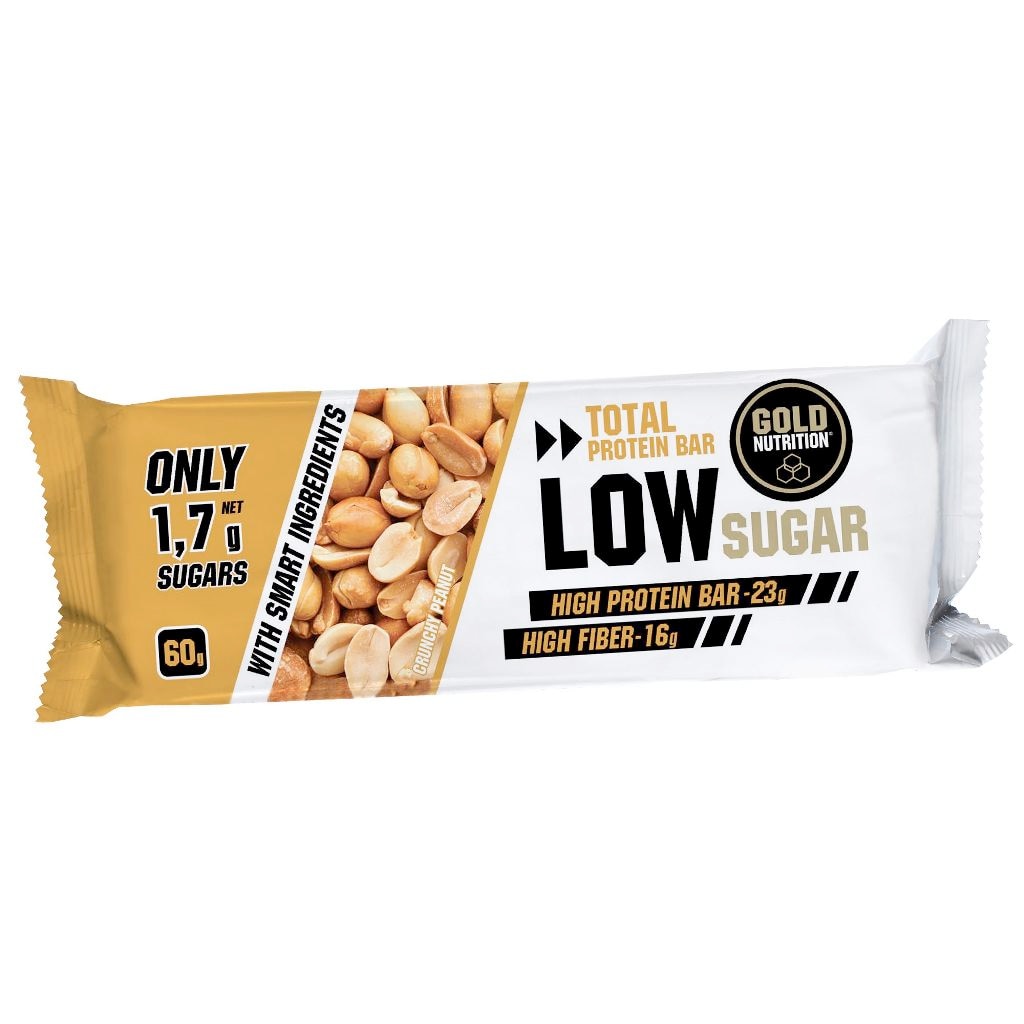 Barra Proteica Total Protein Low Sugar Amendoim Crocante - 60 g 1