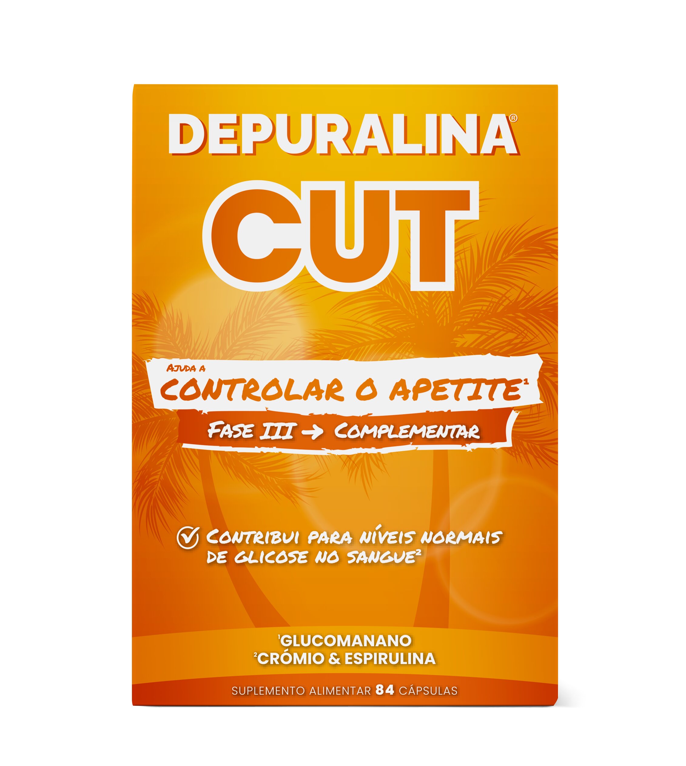 Imagem 0 de Suplemento Alimentar Depuralina Cut 84 Cápsulas Depuralina