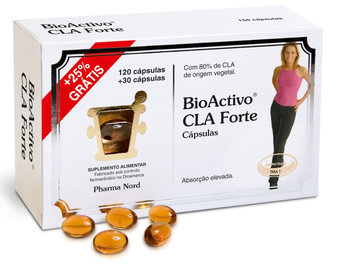 Suplemento Alimentar BioActivo CLA Forte - 150 cápsulas 1