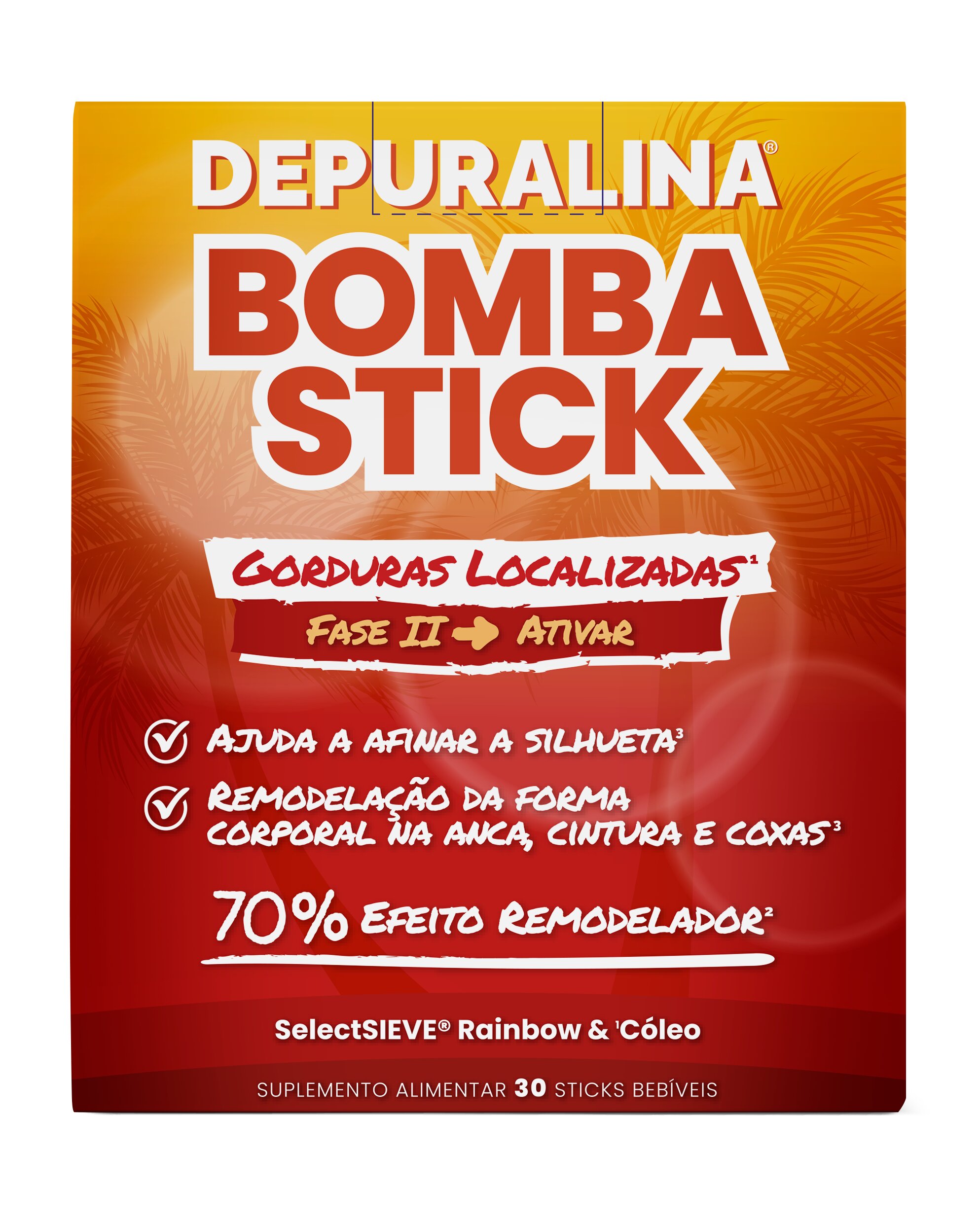 Imagem 0 de Suplemento Alimentar  Bomba Stick 30 Sticks Depuralina