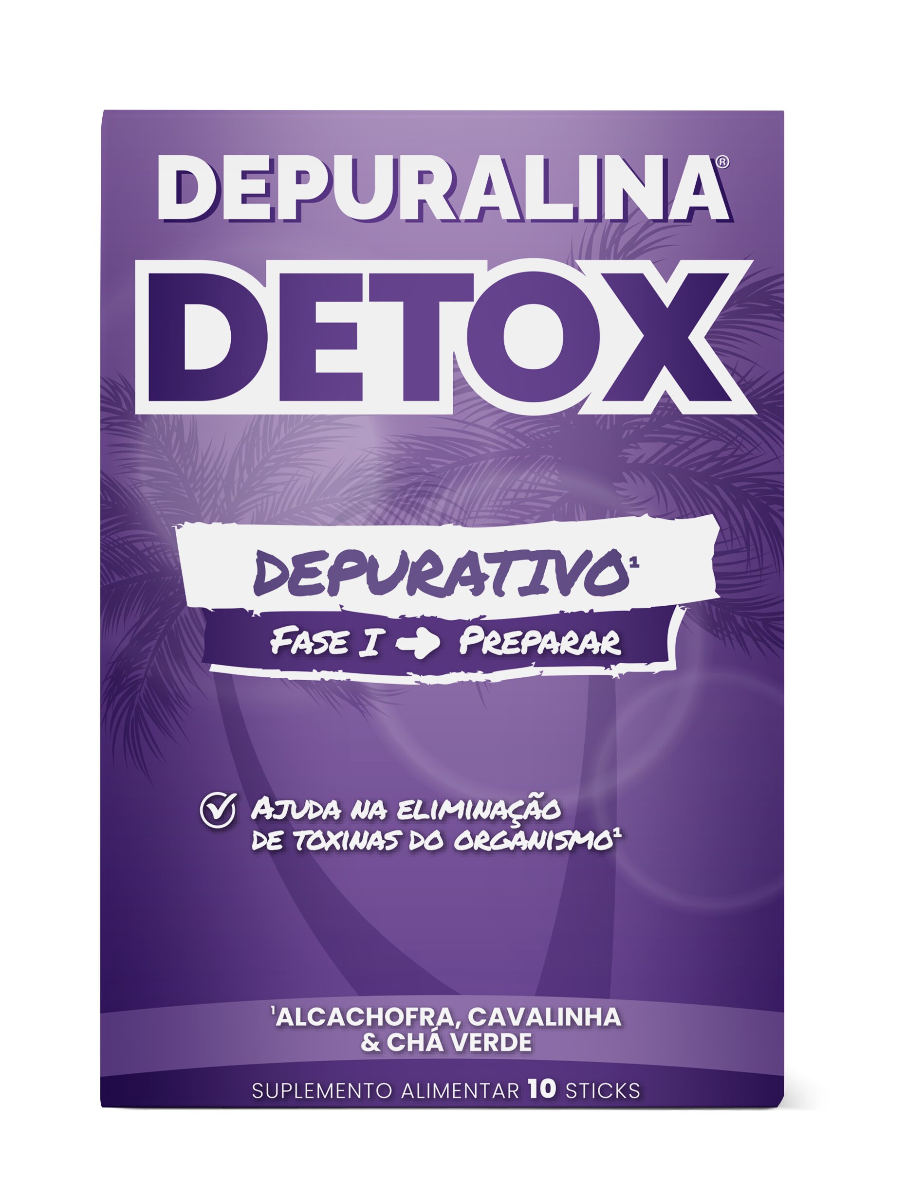 Imagem 0 de Suplemento Alimentar Detox 10 sticks Depuralina