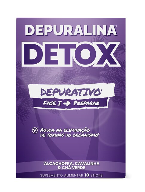 Imagem 0 de Suplemento Alimentar Detox 10 sticks Depuralina