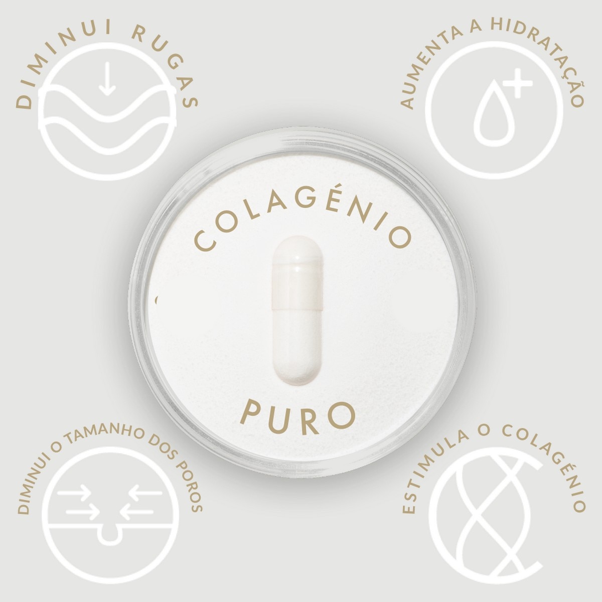 Suplemento Alimentar de Colagénio para a Pele - 90 cápsulas 2