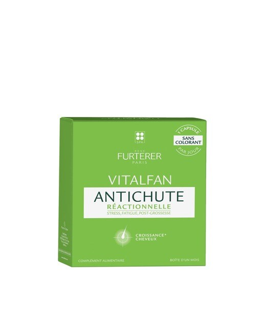 Suplemento Alimentar Antiqueda Reacional Vitalfan 30 Cápsulas René Furterer 1