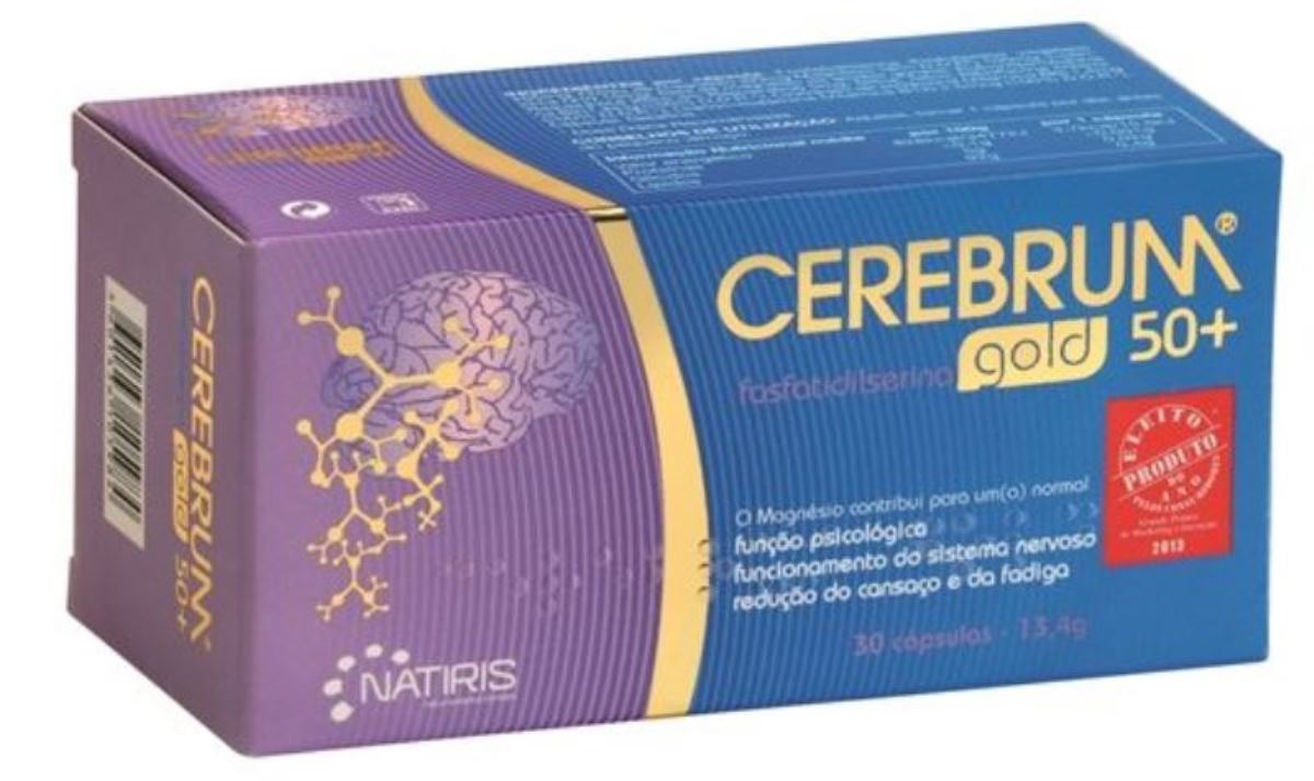 Suplemento Alimentar Cerebrum Gold 50+ 30 Cápsulas Natiris Natipharma 1