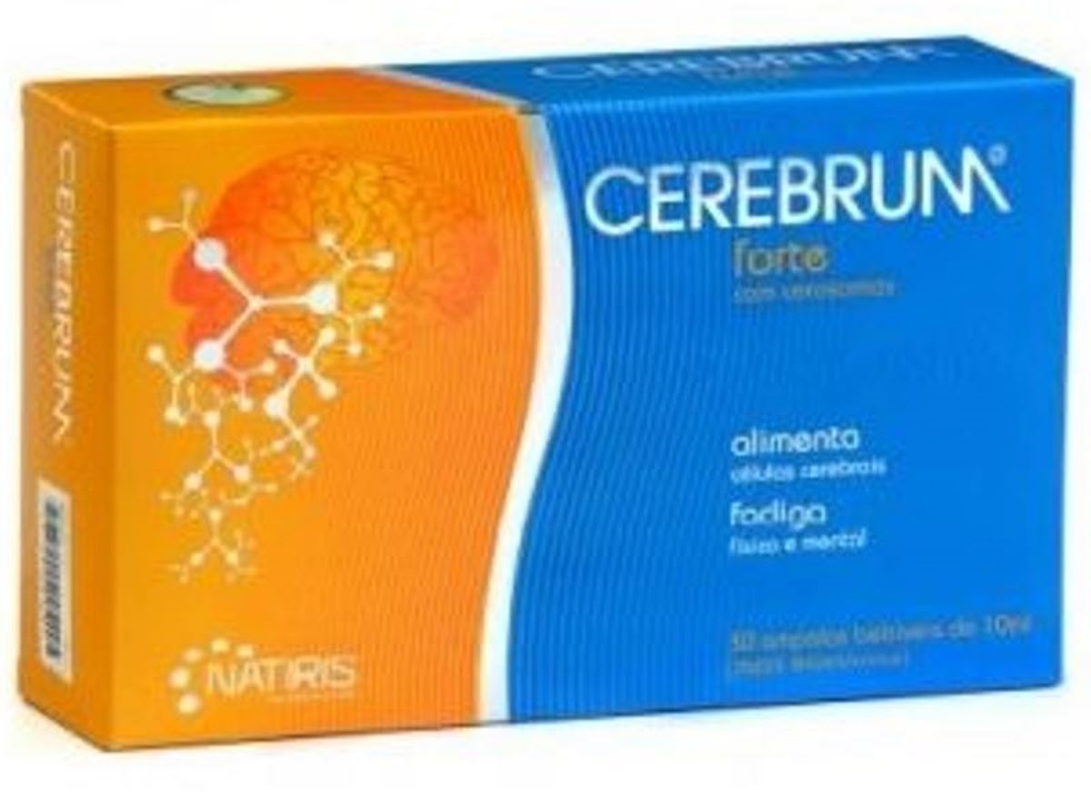Suplemento Alimentar Cerebrum Forte - 30x 10 ampolas 1