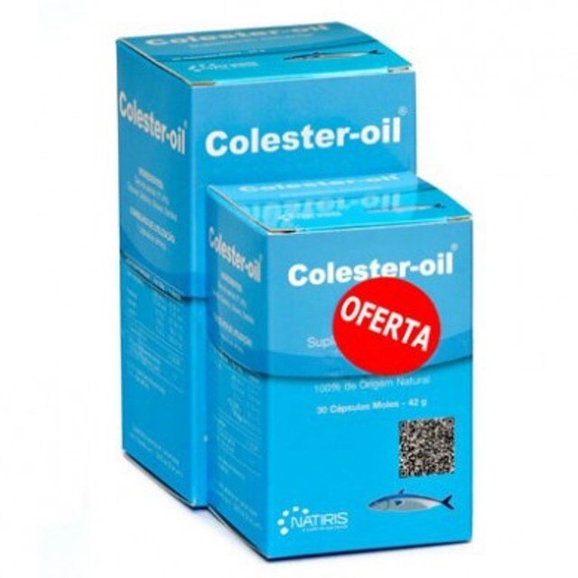 Suplemento Alimentar Colester-oil Pack 30 Cápsulas + 60 Cápsulas Natiris Natipharma 1