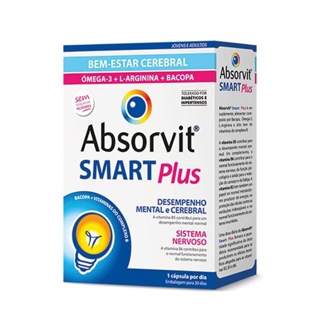 Suplemento Alimentar Smart Plus - 30 Cápsulas 1