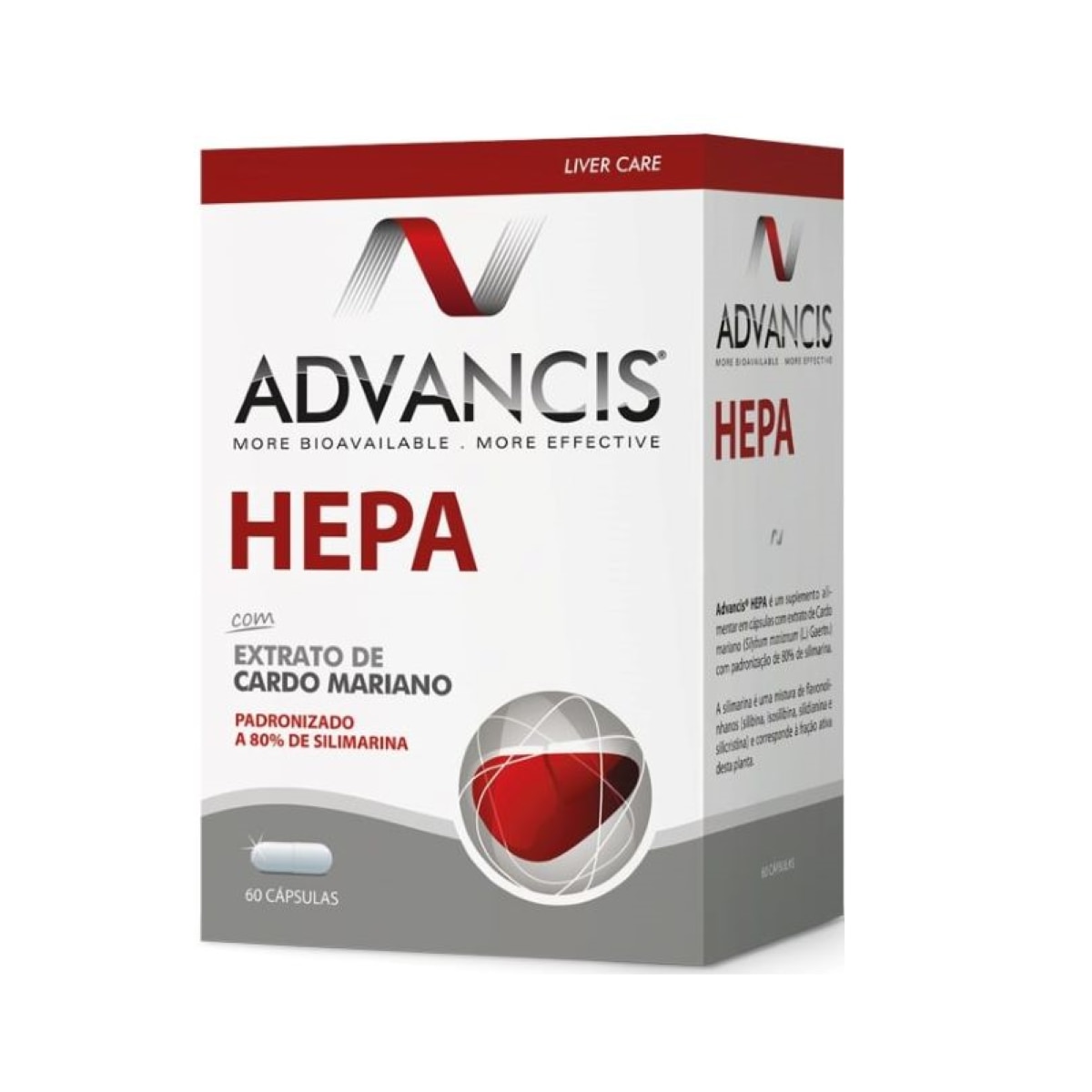 Imagem 0 de Advancis Hepa 60 Cápsulas