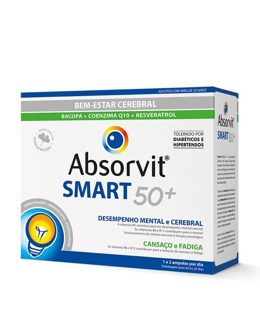Suplemento Alimentar Ampolas Smart 50+ - 30x10 ml 1