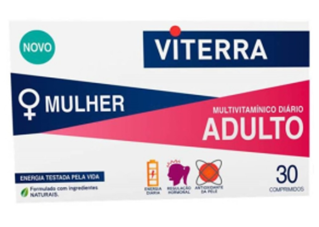 Imagem 0 de Suplemento Alimentar Multivitamínico Mulher 30 Comp. Viterra