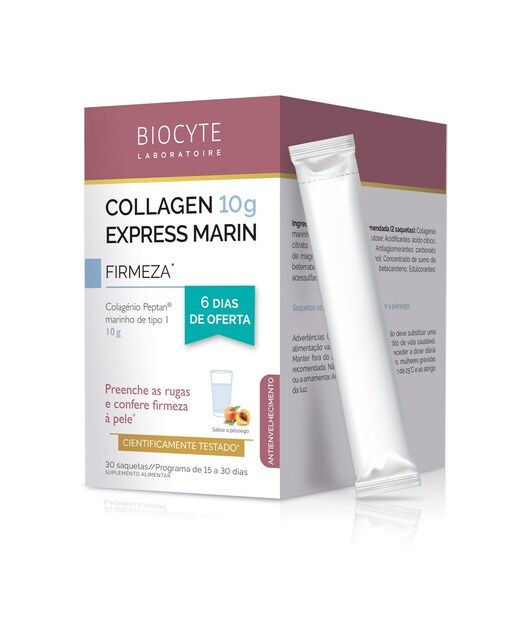 Suplemento Alimentar Collagen Express 3x10 Saquetas Biocyte 1