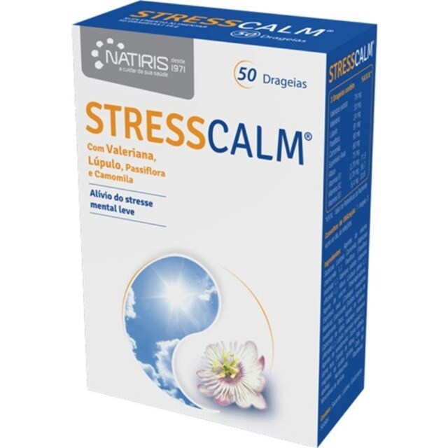 Imagem 0 de Suplemento Alimentar Stresscalm 50 Drangeias Natiris Natipharma