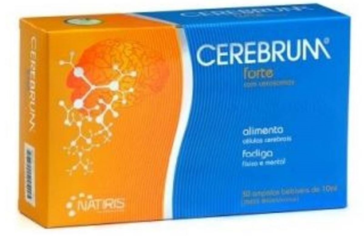 Suplemento Alimentar Cerebrum Forte 30+10 Cápsulas Natiris Natipharma 1