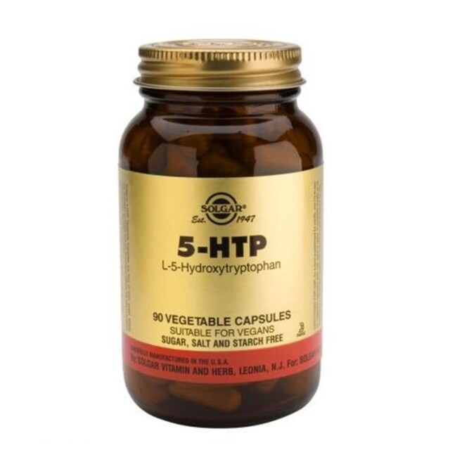 Imagem 0 de Suplemento Alimentar 5-Hidroxitriptófano (5-HTP) 90 Cápsulas Solgar