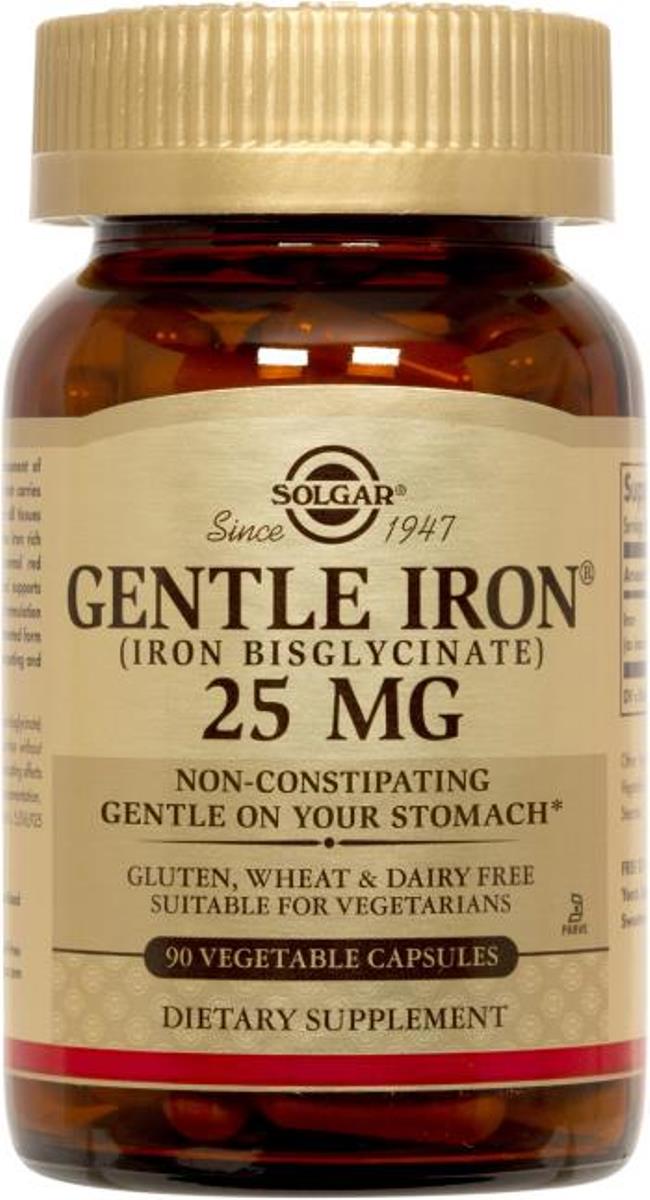 Suplemento Alimentar Gentle Iron 90 Cápsulas Solgar 1